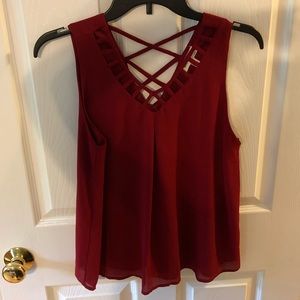 Sleeveless top